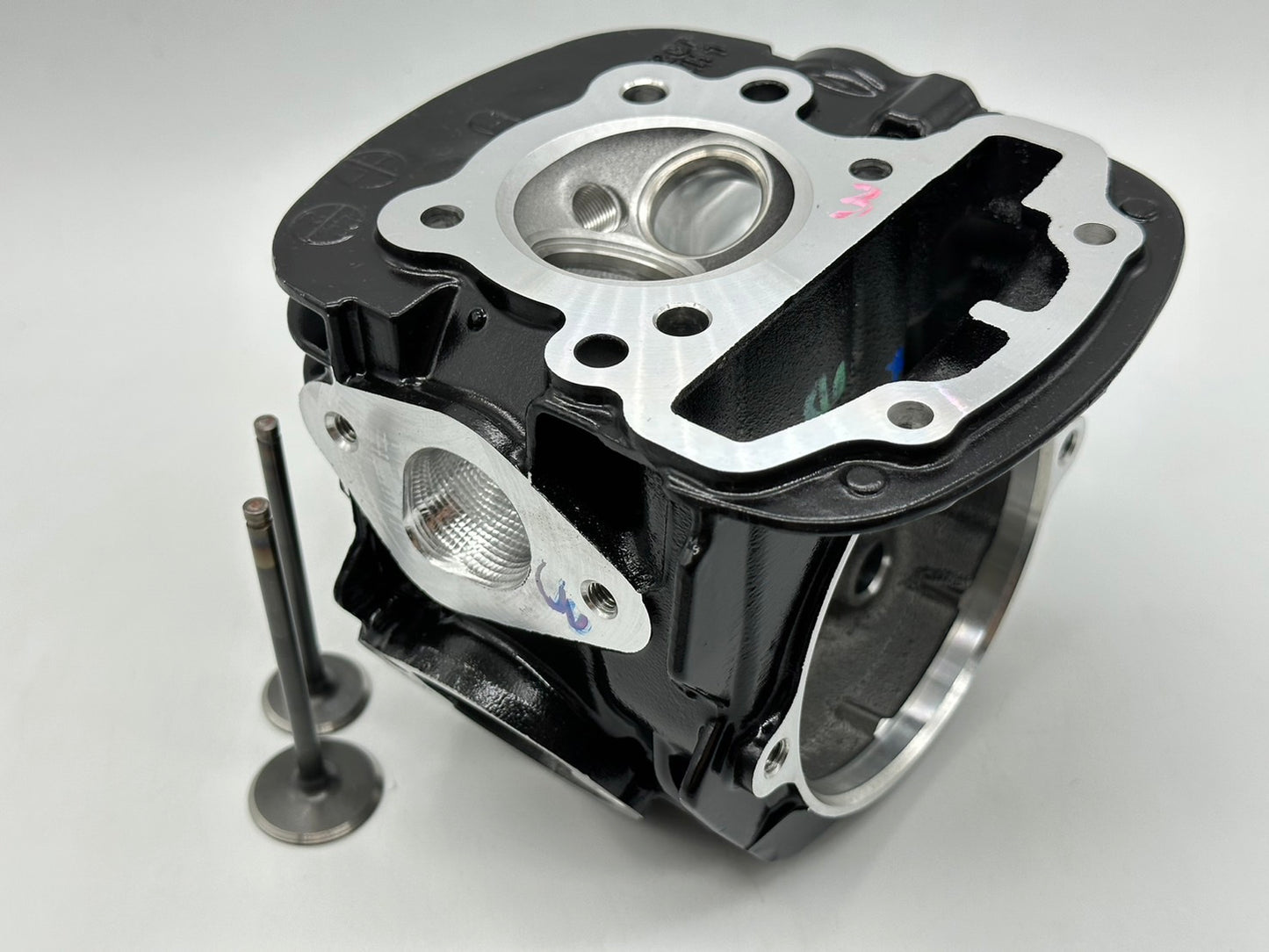 STR Cylinder Head Oversize Valves CNC dimpling Ported Honda GROM 125 Monkey 125 ST DAX 125 2022-2024