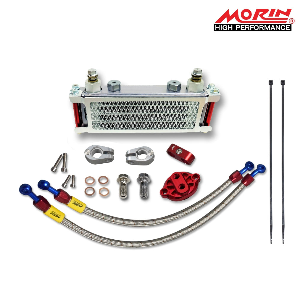 Custom Morin Racing Complete Oil Cooler Kit HONDA CT TRAIL 125 2024-2025 GEN2 JA65