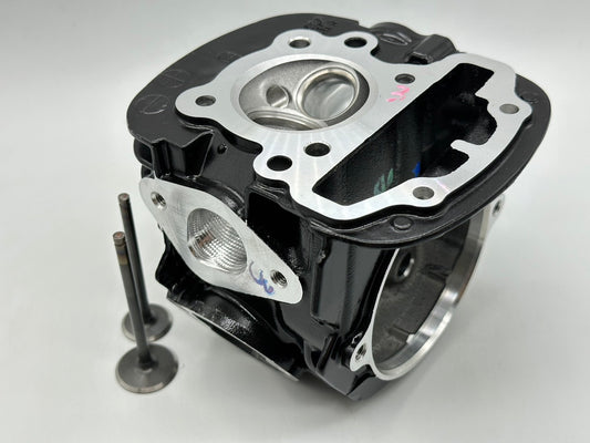 STR Cylinder Head Oversize Valves CNC dimpling Ported Honda GROM 125 Monkey 125 ST DAX 125 2022-2024