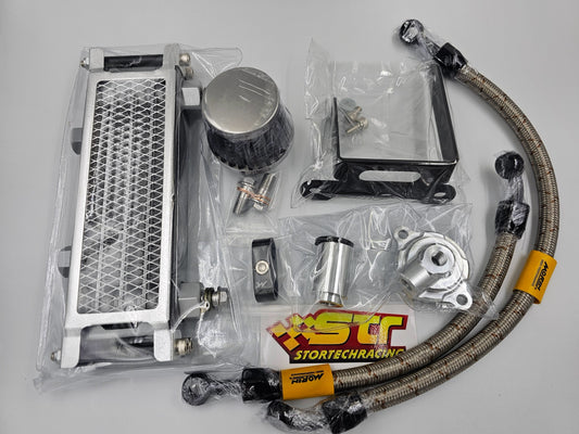 ALL BLACK Morin Oil cooler Honda MSX GROM 125 2022-2026 GEN3 JC92