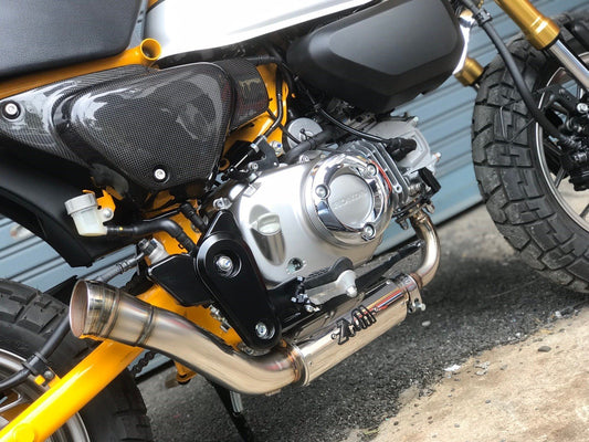 ZoOM Brute Exhaust Honda Monkey 125 Full System 2019-2026 Low Mount